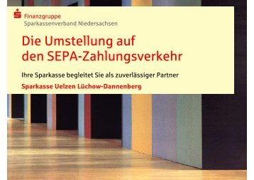 SEPA-Lastschrift - Sparkasse Uelzen Lüchow-Dannenberg