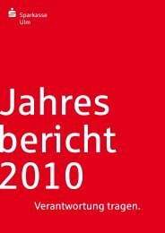 2010 (pdf) - Sparkasse Ulm