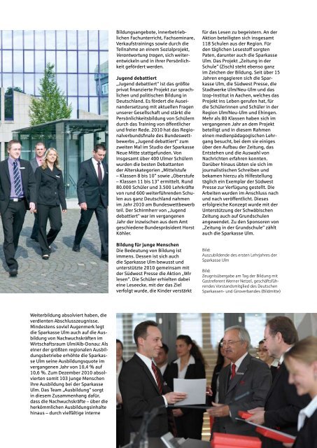 2010 (pdf) - Sparkasse Ulm