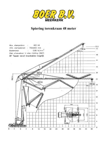 Hijstabel 48 meter Spierings - Boer B.V.