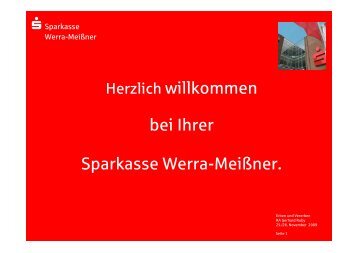 Erben und Vererben - Sparkasse Werra-MeiÃner