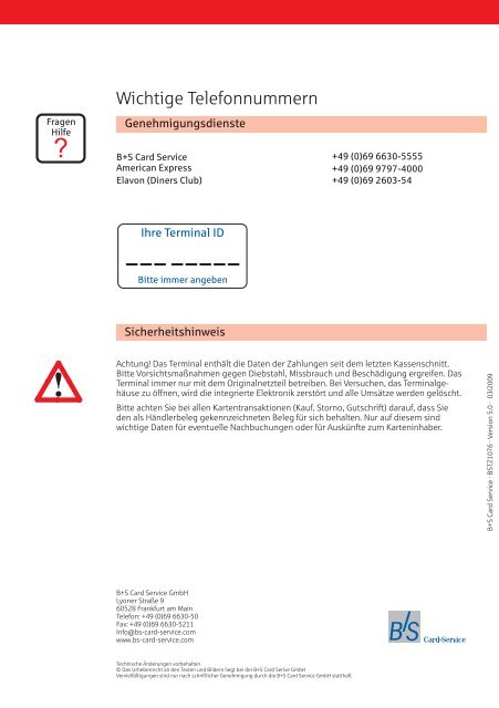 KA-BS universal TA7-0.pdf - B+S Card Service GmbH