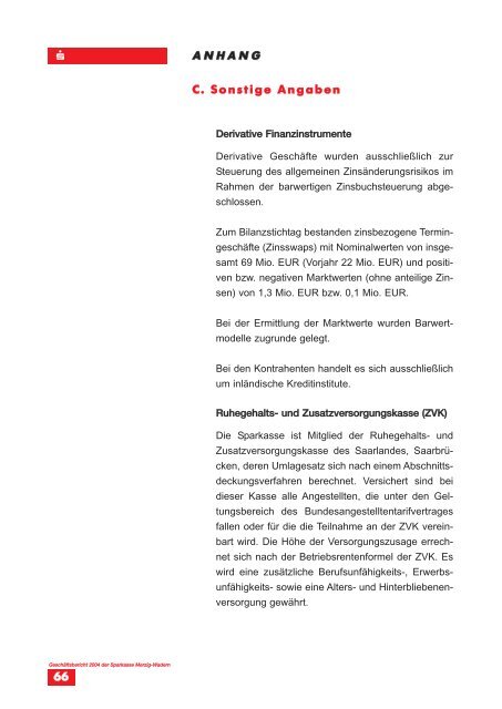 GeschÃ¤ftsbericht 2004 - Sparkasse Merzig-Wadern