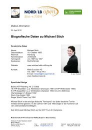 Michael Stich - Sparkassen Open