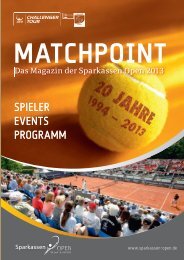 MatcHpoint - Sparkassen Open
