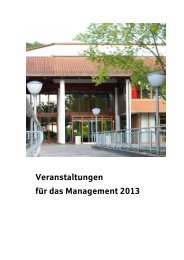 Management - Sparkassenakademie Bayern