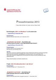 Presse - Stiftungen der Sparkasse Karlsruhe Ettlingen