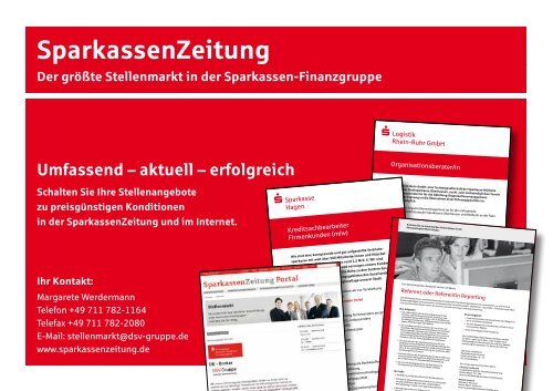 MEDIADATEN 2012 - Sparkassenzeitung
