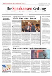 als PDF downloaden - Sparkassenzeitung