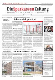 als PDF downloaden - Sparkassenzeitung