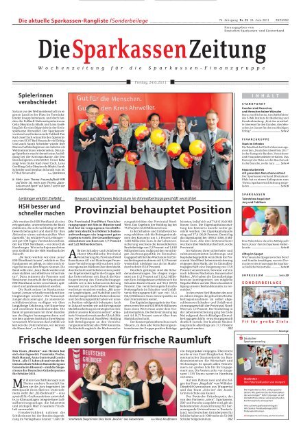 als PDF downloaden - Sparkassenzeitung