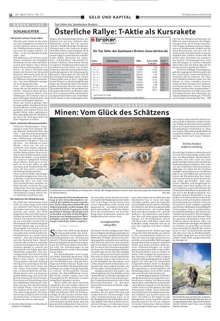 als PDF downloaden - Sparkassenzeitung