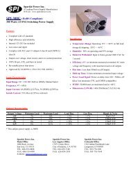 Spi-300g ( rohs compliant) - Sparkle Power Inc.