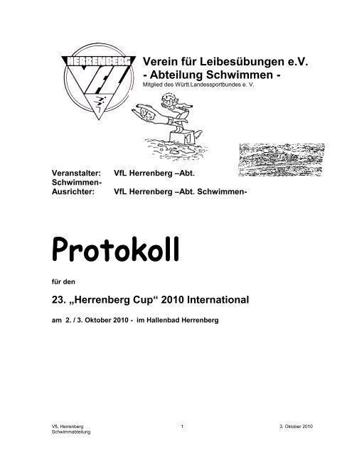 Protokoll Ssc Sparta Pforzheim