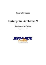 Sparx Systems Enterprise Architect 9 Reviewer's Guide