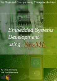 Embedded Systems Development using SysML - Enterprise Architect