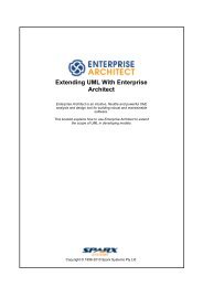 Extending UML With Enterprise Architect