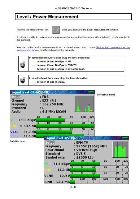 sparos sat hd - Spaun