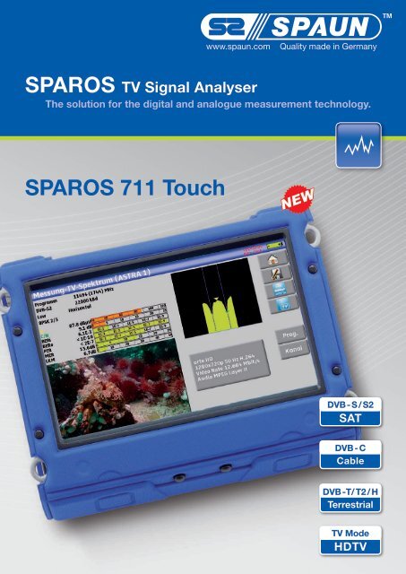 SPAROS 711 Touch Premium - Spaun