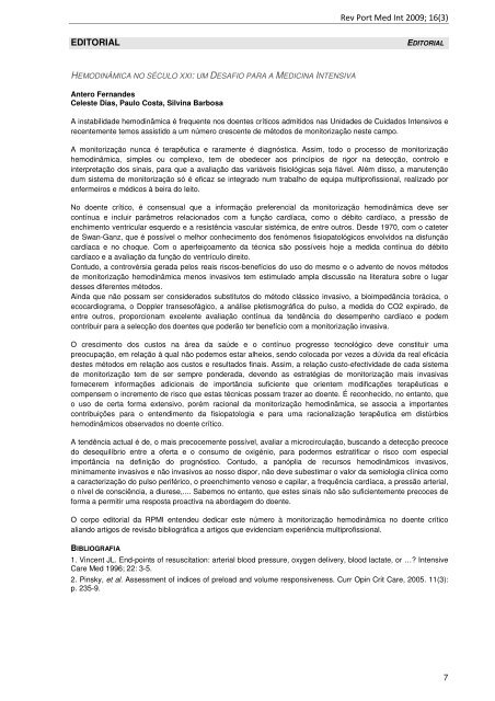 Dezembro de 2009 - Vol 16 numero 3 - Sociedade Portuguesa de ...