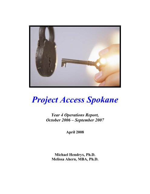 Project Access Spokane - Spokane County Medical Society