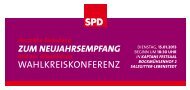 WAHLKREISKONFERENZ - SPD-Bezirk Braunschweig