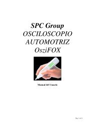 SPC Group OSCILOSCOPIO AUTOMOTRIZ OsziFOX - Spc960.com