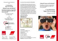 Einladung Sozialkonferenz - SPD-Bezirk Braunschweig
