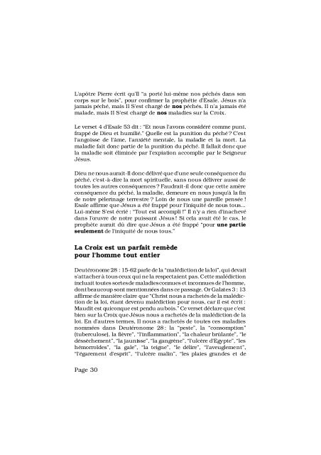 La guÃ©rison divine (pdf) - F.F. Bosworth - Croixsens.net