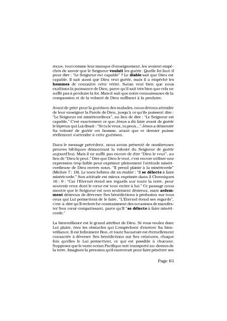 La guÃ©rison divine (pdf) - F.F. Bosworth - Croixsens.net