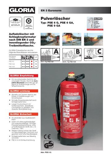 PSE 6 G - Brandschutz Weber GmbH