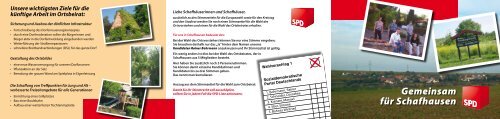 Gemeinsam fÃ¼r Schafhausen - SPD Alzey