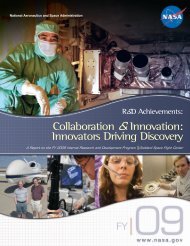 Collaboration & Innovation - NASA's Goddard Technology ...