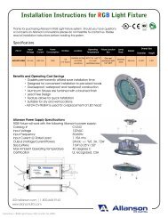 LED MODULES – Allanson International