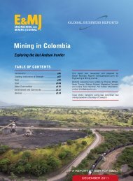 Mining in Colombia - GBR