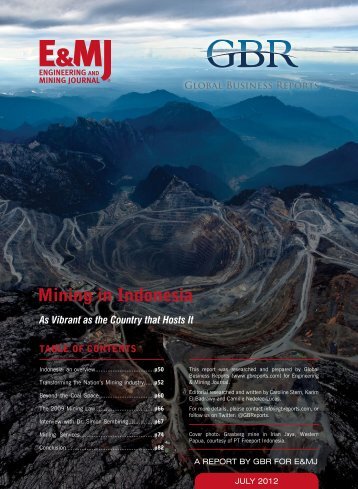 Indonesia Mining 2012 - GBR