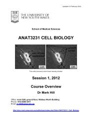 2012 Course Handout PDF Version - University of New South Wales