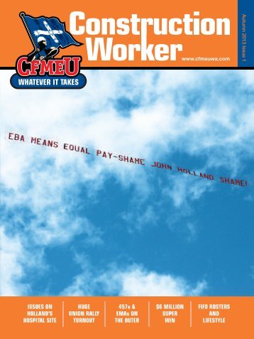 Autumn issue 2103 - cfmeu