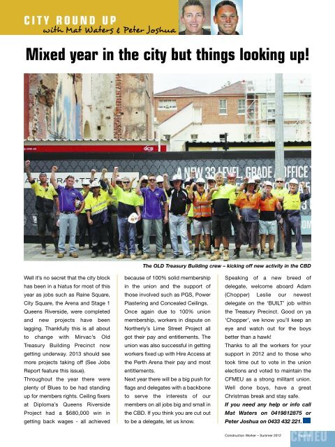 Summer Issue 2012 - cfmeu