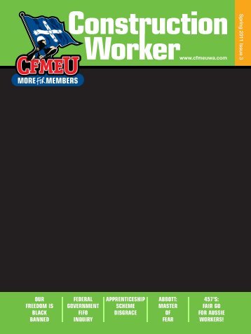 Spring Issue 2011 - cfmeu