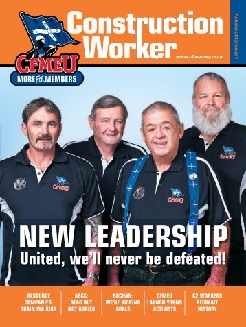 Autumn Issue 2012 - cfmeu