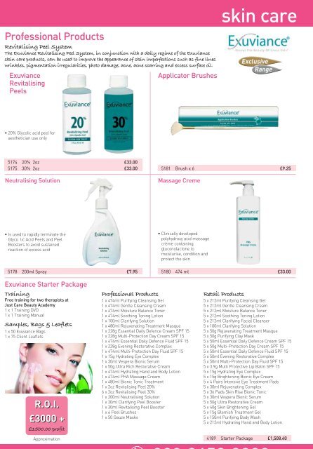 skin care - Beauty Supplies Online