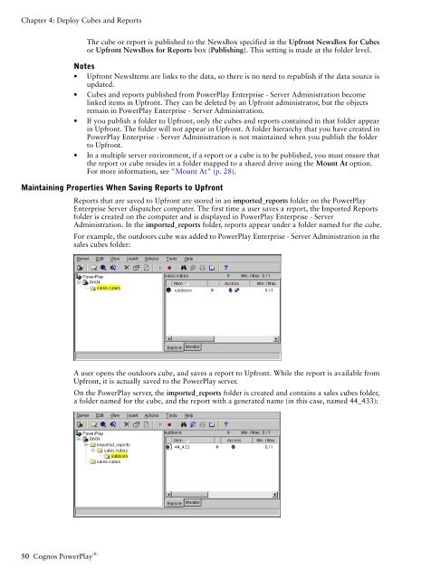 COGNOS Business Intelligence Series 7