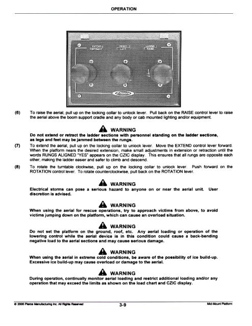 Mid-Mount Platform Manual