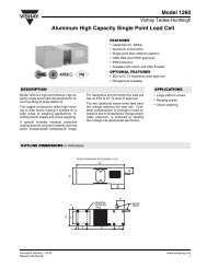 Mtx Load Cell POWERCELL® MTX® Load Cells