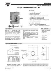 Model 620 S-Type Stainless Steel Load Cell