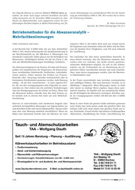 KA-Betriebs-Info Folge 1/2009 - KAN