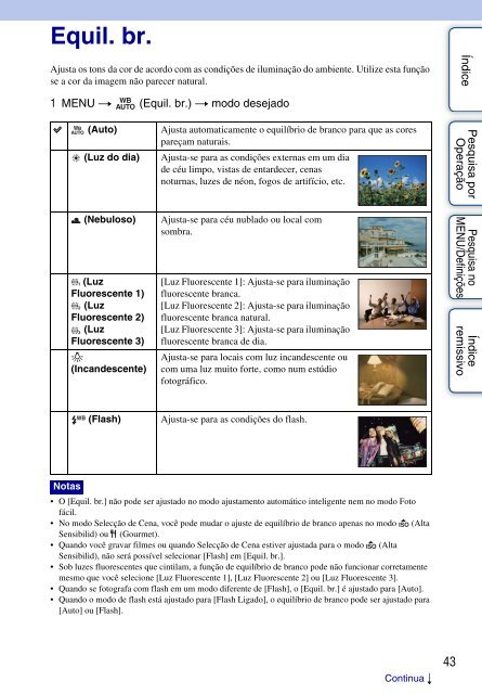 Manual da Cyber-shot - Componentes para CÃ¢meras Digitais?