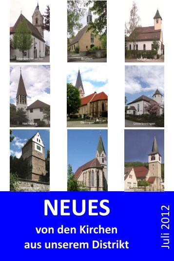 Gottesdienste - Evangelische Kirchengemeinde Unterlenningen