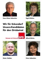 Wir fÃ¼r Eckendorf Unsere Kandidaten fÃ¼r den ... - SPD Grafschaft